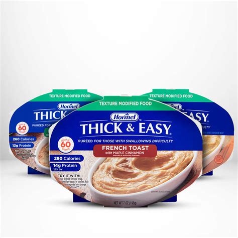 thick and easy meals.